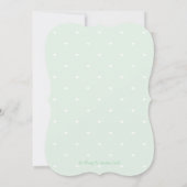 Spa Thème de douche nuptiale Invitations Peau fonc (Dos)