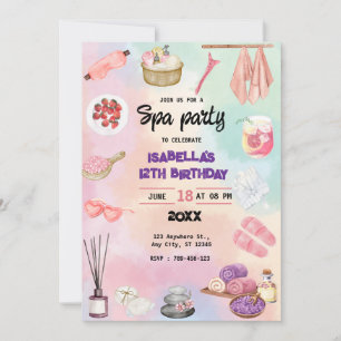 Spa verjaardag, elke leeftijd, verjaardag, spa par kaart
