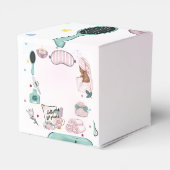 Spa Verjaardag Pamper Party Verjaardag Bedankdoosjes (Achterkant)