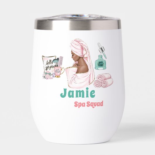 Spa Verjaardag Sleepover Pamper Verjaardagsfeest (Voorkant)