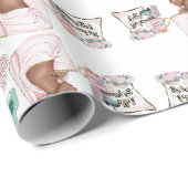 Spa Verjaardag Sleepover Pamper Verjaardagsfeest Cadeaupapier (Rol Hoek)