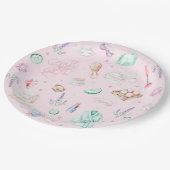 Spa Verjaardagsfeest Papier Bord (Gekanteld)