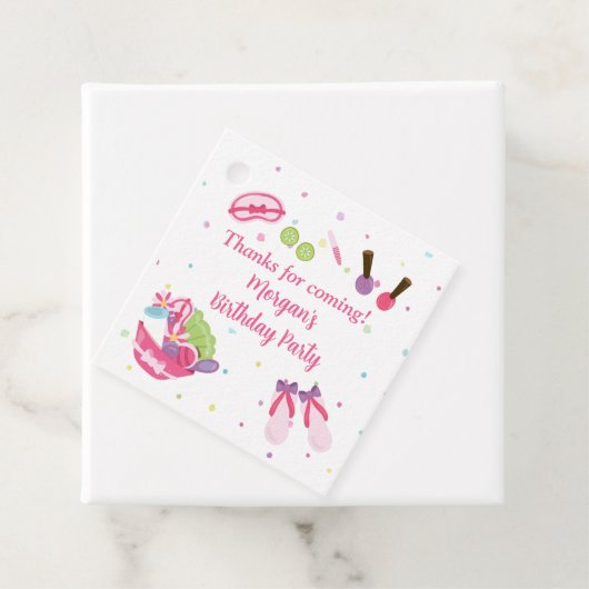 Spa Verjaardagsfeestgunsten Bedankjes Labels (In situ)