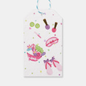 Spa Verjaardagsfeestje Cadeaulabel (Achterkant)