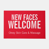 SPA Welkomstbericht Deurmat (Voorkant)