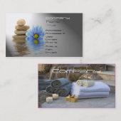 SPA, Wellness, Massage Visitekaartje (Voorkant / Achterkant)