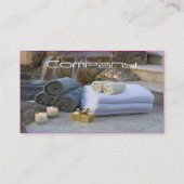 SPA, Wellness, Massage Visitekaartje (Achterkant)