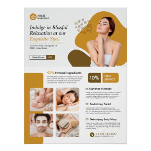 Spa, Wellnesscentrum, Beauty Care Glossy Poster Perfect Poster