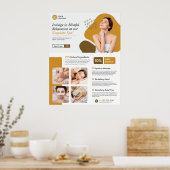 Spa, Wellnesscentrum, Schoonheidsverzorging Poster (Keuken)