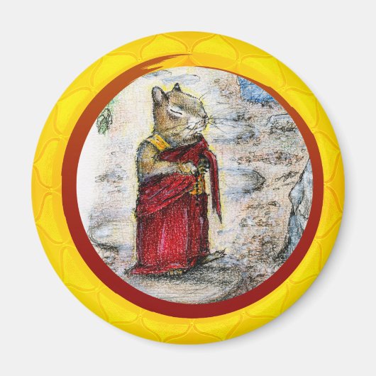 SPAANDER DE MONNIK MAGNEET (Voorkant)