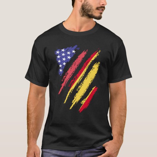 Spaans-Amerikaanse patriotkweekriem T-shirt (Voorkant)