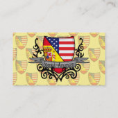 Spaans-Amerikaanse vlag Visitekaartje (Achterkant)
