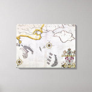 SPAANS ARMADA, 1588 2 CANVAS AFDRUK