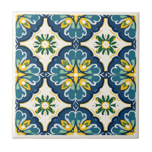 Spaans Azulejos stijl keramische tegels Tegeltje