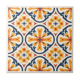 Spaans Azulejos stijl keramische tegels Tegeltje