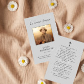 Spaans begrafenismonument foto gebed Kaart