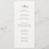 Spaans Boho huwelijksprogramma Programma (Achterkant)