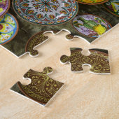 Spaans Bord — Echte Spanje Legpuzzel (Zijkant)