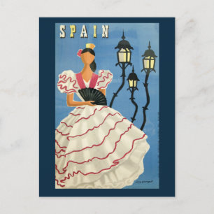  Spaans Briefkaart Dancer