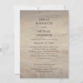 Spaans bruiloft Uitnodiging BILINGUAL Nuestra Boda (Achterkant)