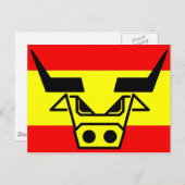 Spaans Bull Briefkaart (Voorkant / Achterkant)