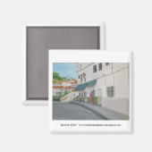 Spaans Café - Andalusië - Gaucin Magneet (Voorkant / Achterkant)
