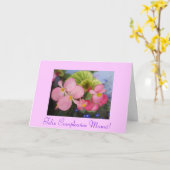 Spaans: Cumpleanos de mami - Verjaardag van de moe Kaart (Gele Bloem)