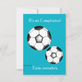 Spaans: Fiesta de cumpleaños — Invitación Kaart (Voorkant)