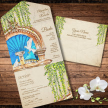 Spaans handgeschilderd Waterverf Old Mexico bruilo