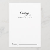 Spaans huwelijk advieskaart (Voorkant)