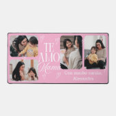 Spaans Ik hou van je Mam Moederdag 4 Foto Gift Bureaumat (Voorkant)