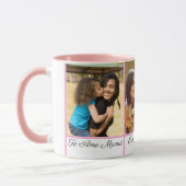 Spaans Ik hou van je Moeder 3 Foto Moederdag Gift Mok (Links)