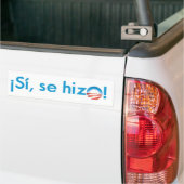 Spaans Ja We hebben Bumpersticker (Op Truck)
