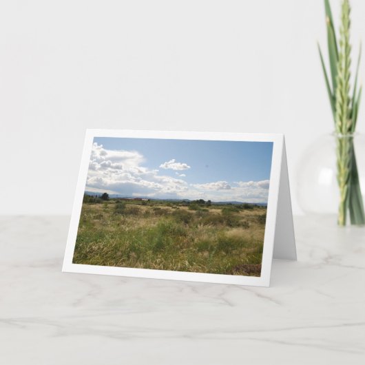 Spaans landschap, Valencia, Spanje Kaart (Voorkant)