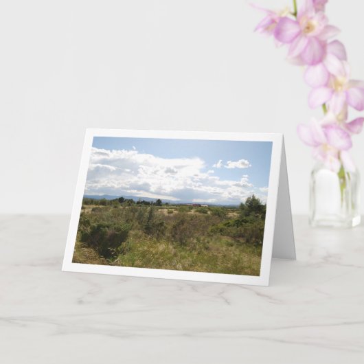 Spaans landschap, Valencia, Spanje Kaart (Orchidee)