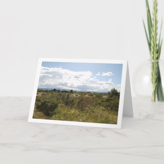 Spaans landschap, Valencia, Spanje Kaart (Voorkant)