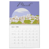 Spaans landschapskalender kalender (Mar 2026)