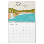Spaans landschapskalender kalender (Feb 2027)