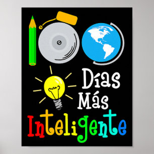 Spaans leraar 100 dagen slimmer 100 dagen sch poster