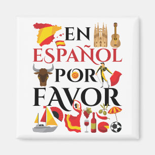Spaans leraar en espanol voor magneet