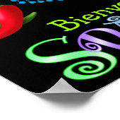 Spaans leraar Poster/Onderteken - SRF Poster (Hoek)