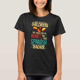 Spaans leraar Spanje Vlaggentaal Lesson Student T-shirt