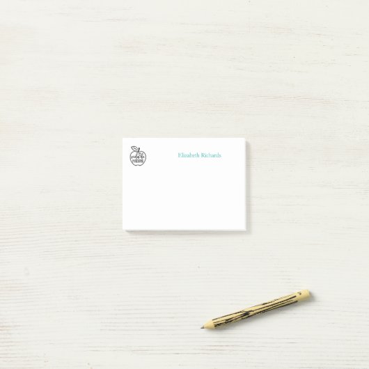 Spaans leraar Vida de Maestra Post-it® Notes (Op bureau)