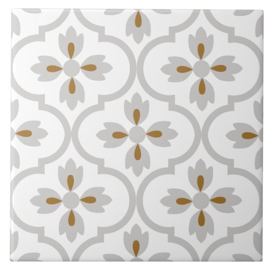 Spaans lichtgrijs middellandse badkamer tegeltje (Voorkant)