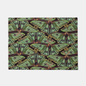 Spaans luna Moth Pattern Deurmat (Voorkant)