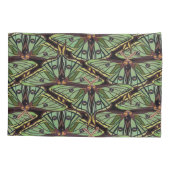 Spaans luna Moth Pattern Kussensloop (Achterkant)