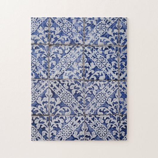 Spaans Marokkaans Tile Pattern Texure  Legpuzzel (Verticaal)