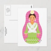 Spaans Matryoshka-Briefkaart Briefkaart (Voorkant / Achterkant)