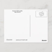 Spaans Matryoshka-Briefkaart Briefkaart (Achterkant)