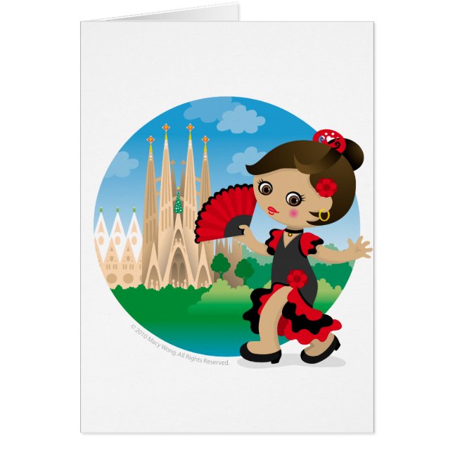 Spaans meisje (Voorkant)